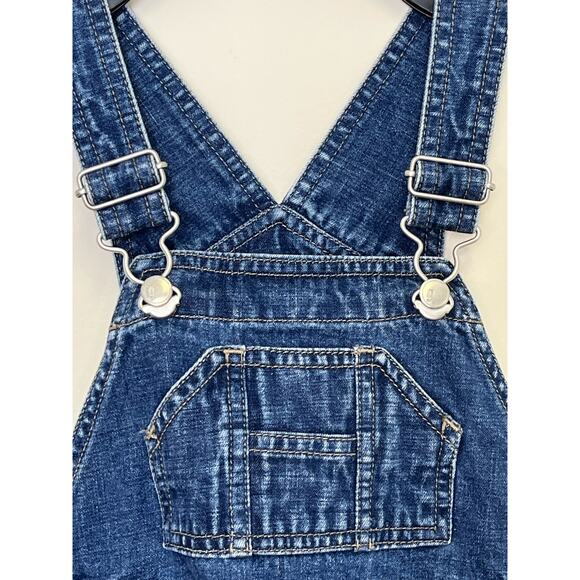 Vintage 1999 Gymboree Blue Jean Overalls Robot 3T - Picture 7 of 10